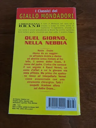 Set 6 libri vintage classici gialli Mondadori