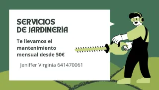 Servicios de Jardinería Mensual