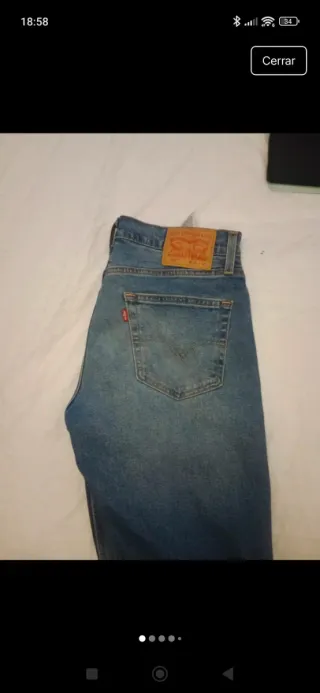 Levis 512 Jeans Azules