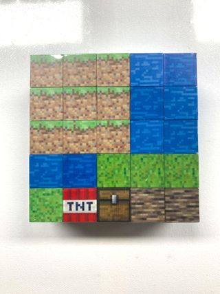 50 Bloques Construcción Magnéticos Isla Diminuta