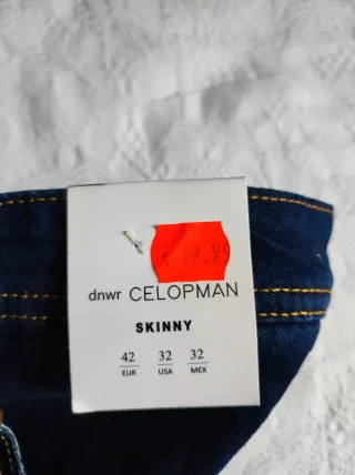 Pantalón vaquero hombre Celopman azul