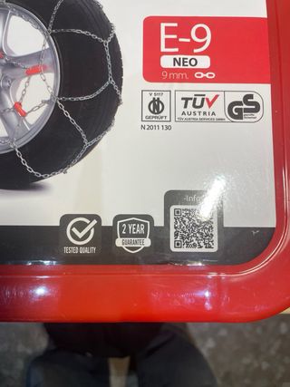 Cadenas de nieve Snovit E-9 NEO Talla 90
