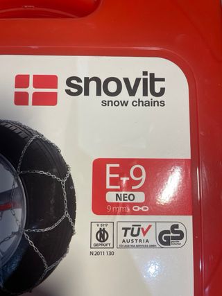 Cadenas de nieve Snovit E-9 NEO Talla 90