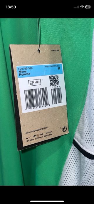 Polo Nike Elche CF Oficial Verde Talla M