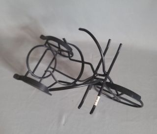 Portabotellas en forma de Bicicleta, en Metálico.