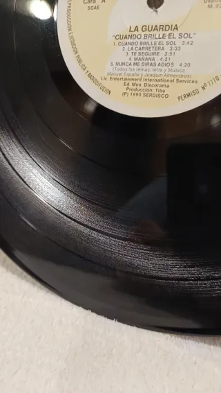 Vinilo La Guardia - Cuando Brille El Sol