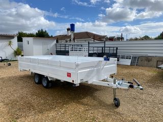 REMOLQUE NUEVO PLATAFORMA, DOBLE EJE C/F