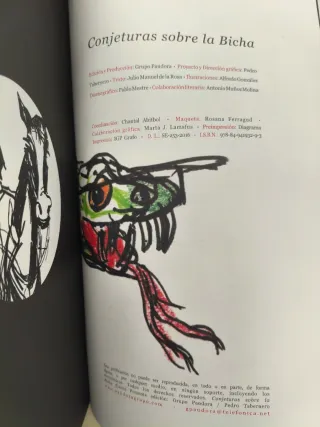 CONJETURAS SOBRE LA BICHA JULIO MANUEL DE LA ROSA