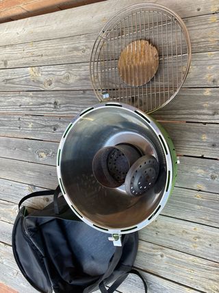 Barbacoa LotusGrill portatile senza fumo verde