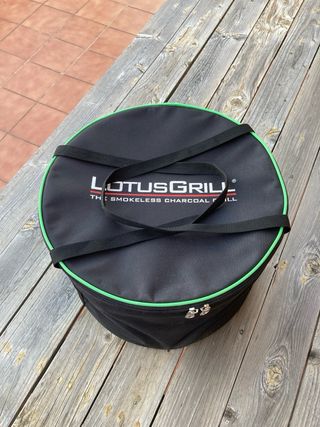 Barbacoa LotusGrill portatile senza fumo verde