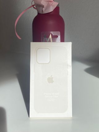 Custodia in silicone per iPhone 12 mini MagSafe