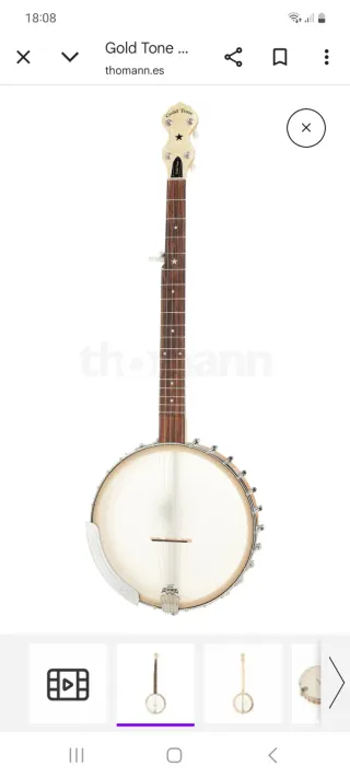 Banjo Gold Tone CC-Carlin 12
