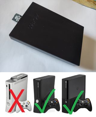 250gb Hard disk per Xbox 360 slim