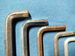 Juego 18 Llaves Allen Hexagonales