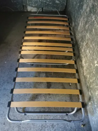 Somier individual plegable