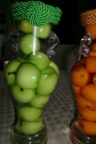 Tris vasi decorativi vintage