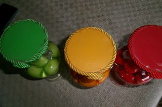 Tris vasi decorativi vintage