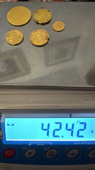 Monedas Oro 22k Colección