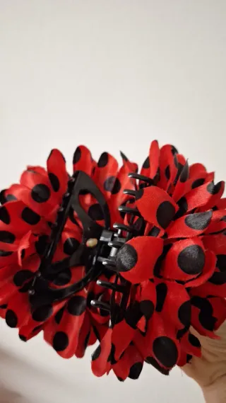 Disfraz Sevillana niña volantes lunares