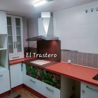 COCINA FORMICA CON PIEDRA SILESTONE