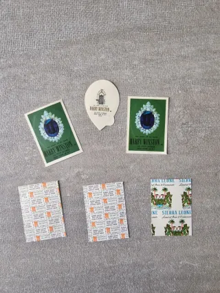 Sierra Leone francobolli autoadesivi