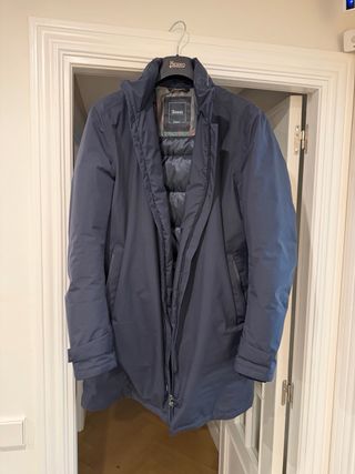 Parka Herno azul marino T.50 (L)