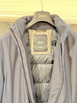 Parka Herno azul marino T.50 (L)