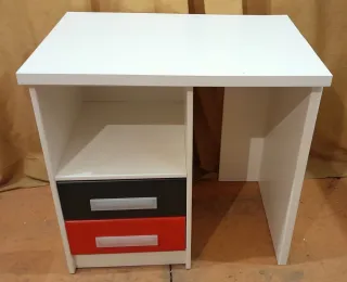 Litera juvenil con cajones, armario y escritorio