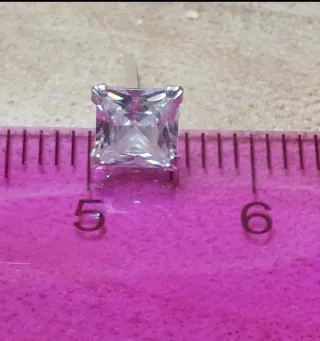 Pendientes de Plata de Ley de 5mm