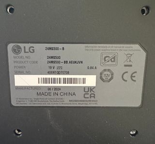 Monitor LG 24" FHD - IPS - 100Hz