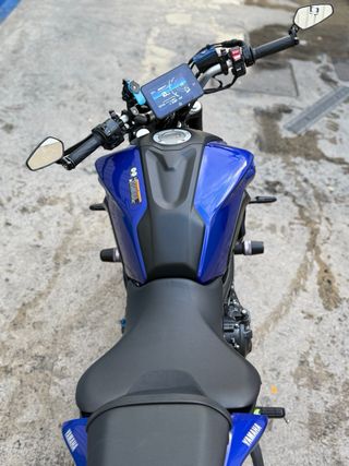 Yamaha MT-07 Azul y Negra