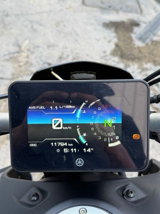 Yamaha MT-07 Azul y Negra