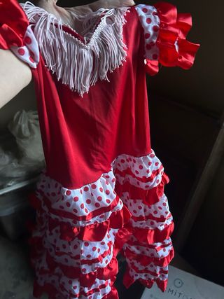 Disfraz Sevillana Niña talla 4