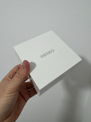 Reloj Seiko 5 Automático Verde y Plateado