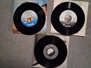 Ultravox y Midge Ure lote 5 discos vinilo single
