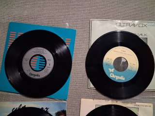 Ultravox y Midge Ure lote 5 discos vinilo single