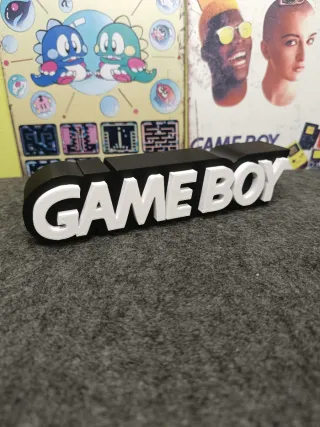 Targa Logo Insegna Game Boy Nintendo