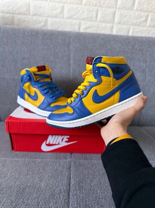 Jordan 1 Retro High OG Blu/Giallo