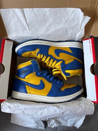 Jordan 1 Retro High OG Blu/Giallo