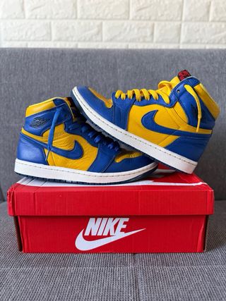 Jordan 1 Retro High OG Blu/Giallo