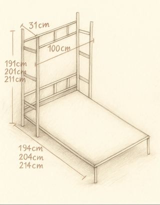 CAMA ABATIBLE VERTICAL NyC 90×190.