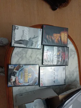 Lote Juegos PC: 007, Hannibal, Gangland, Prey, Yo