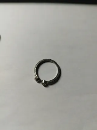 Lote de 7 anillos plateados