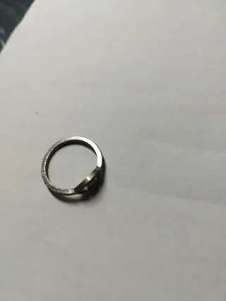 Lote de 7 anillos plateados