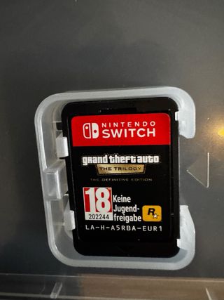 Grand Theft Auto Trilogy Definitive Switch