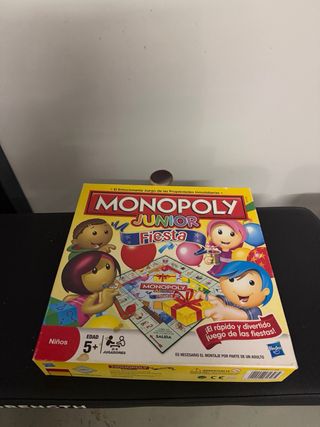 Monopoly Junior Fiesta Juego de Mesa