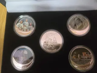 Colección Monedas Apollo 11 Alunizaje