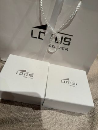 Conjunto Lotus: Pulsera y Colgante Plata