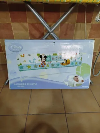 Barreras Cama Disney Plegable Mickey
