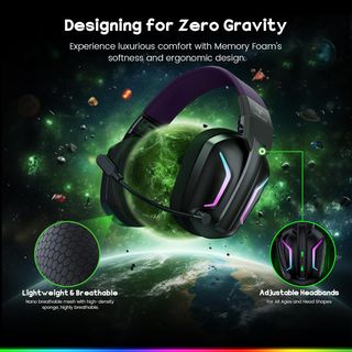 ¡-50%! | Weseary WG1 Morados - Cascos Inalámbricos